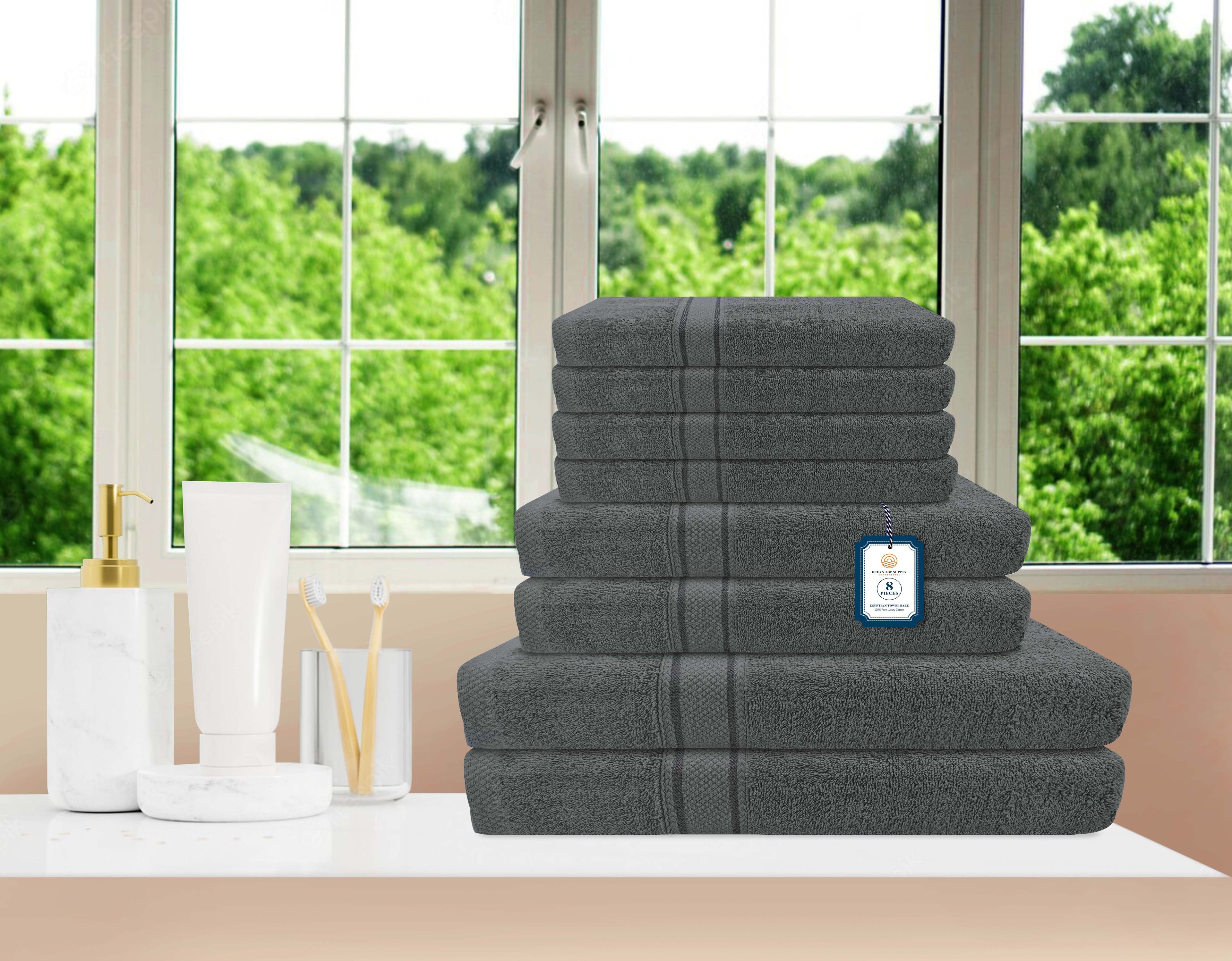 Pack of 8 Towels Set