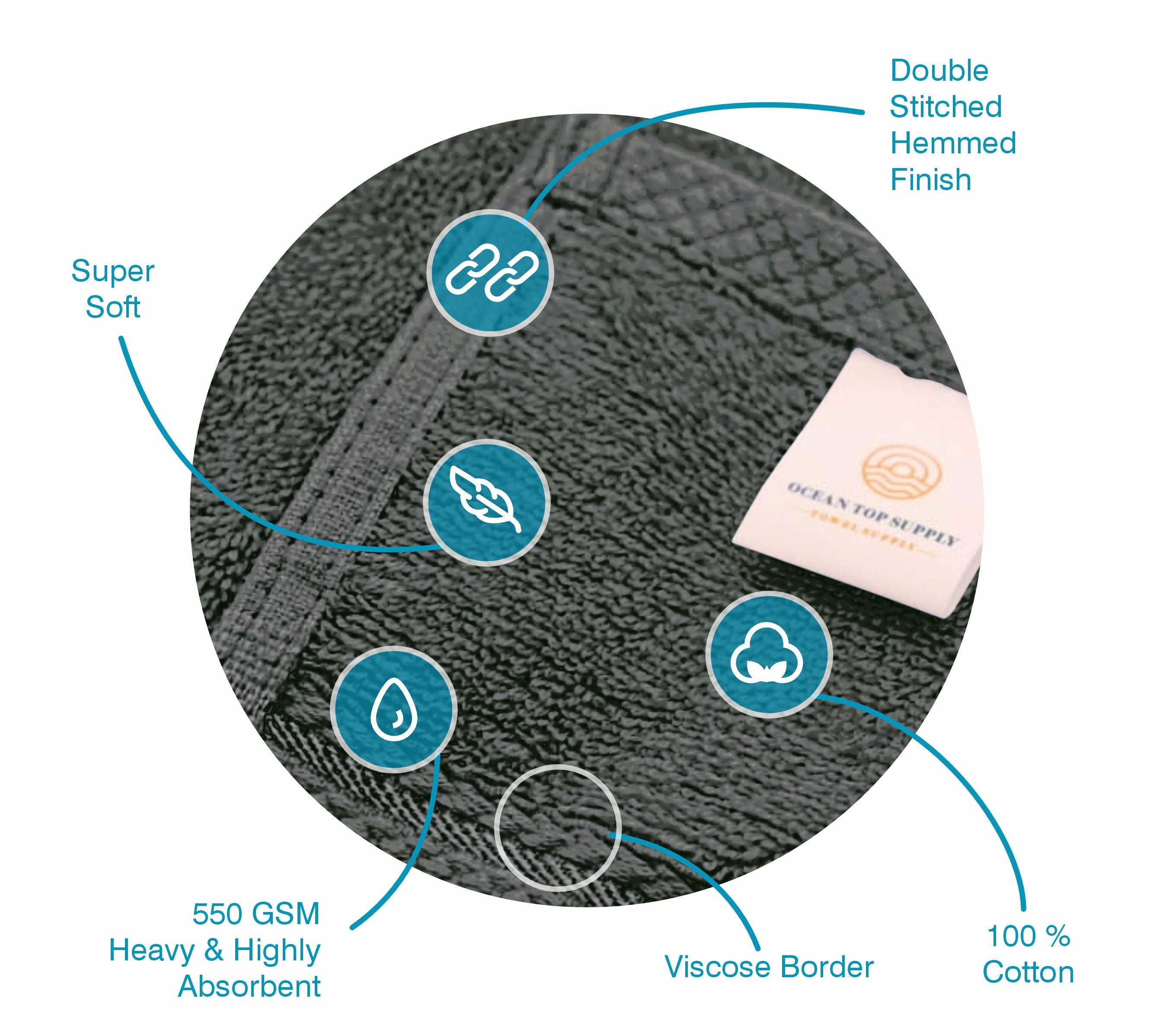 Face Towels Set of 24