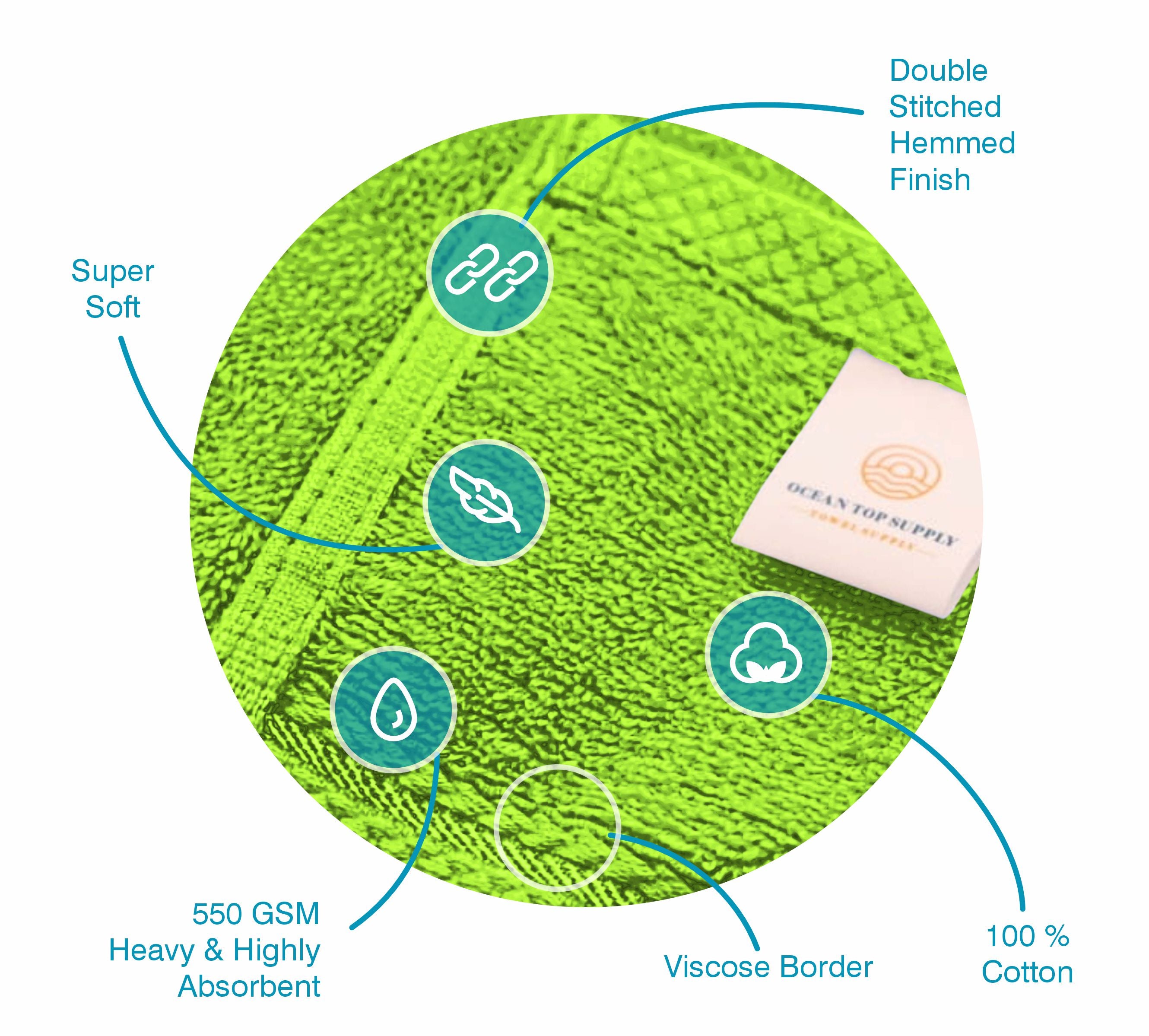 Face Towels Set of 24