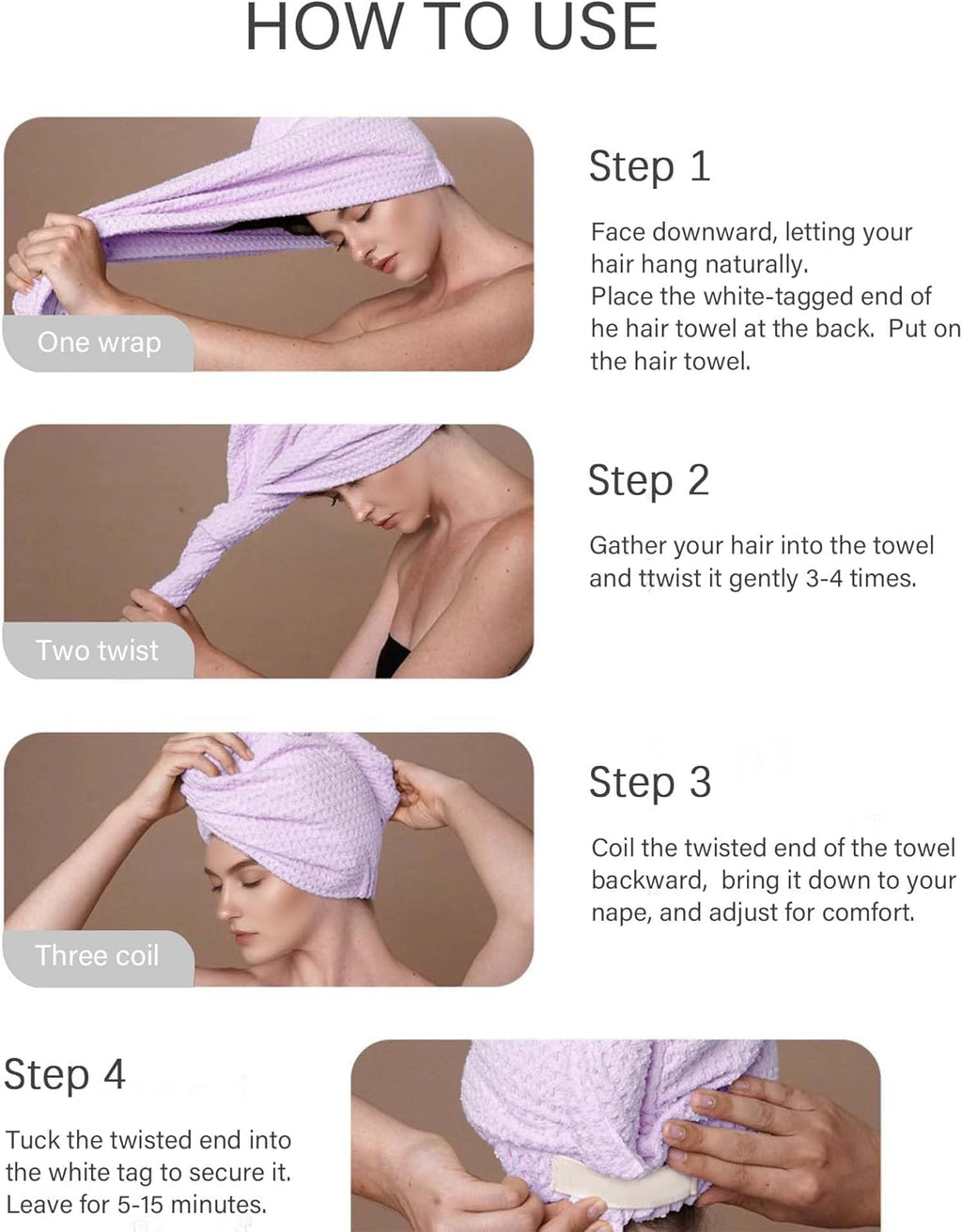 Microfiber Hair Towel