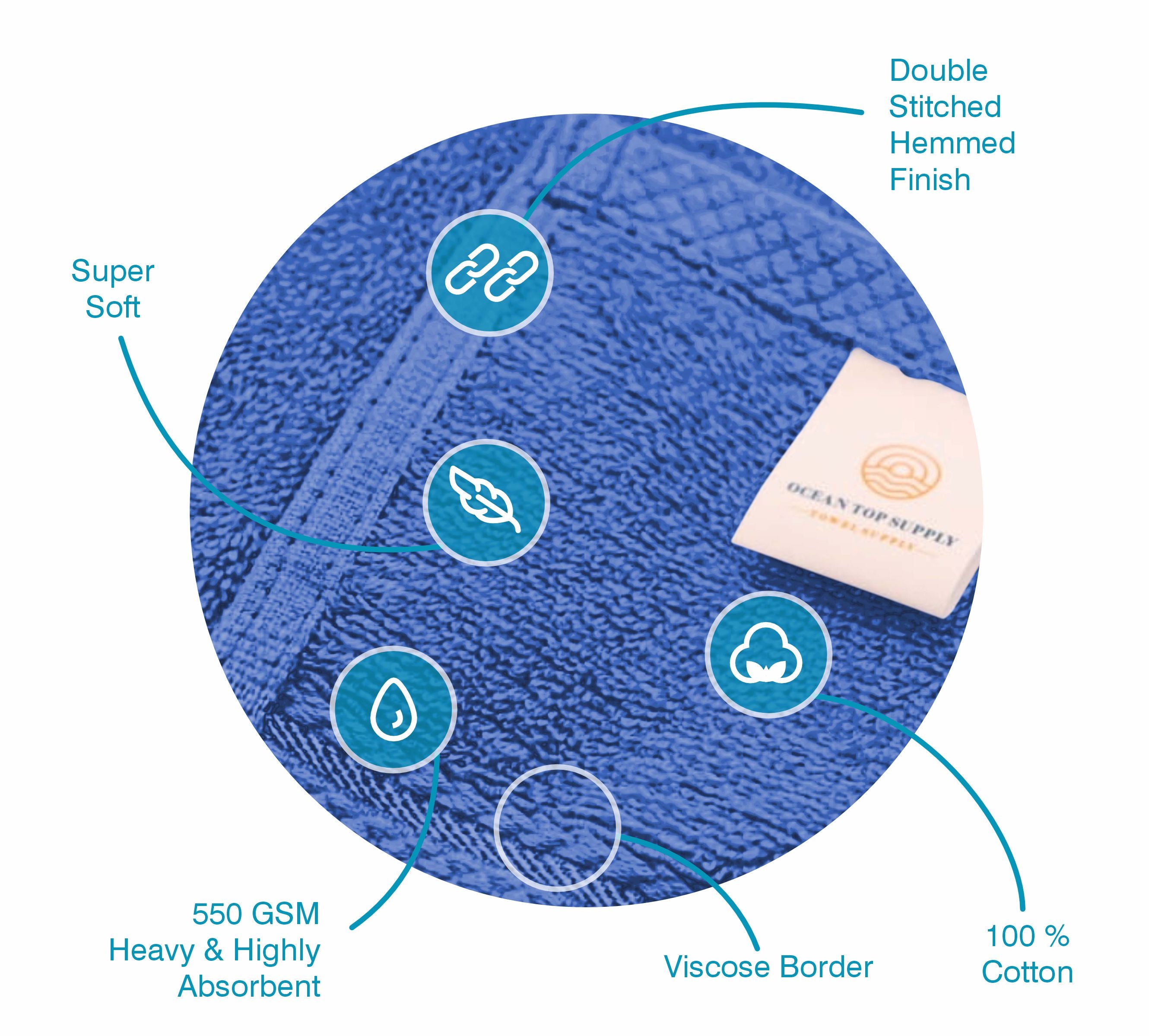 Face Towels Set of 24