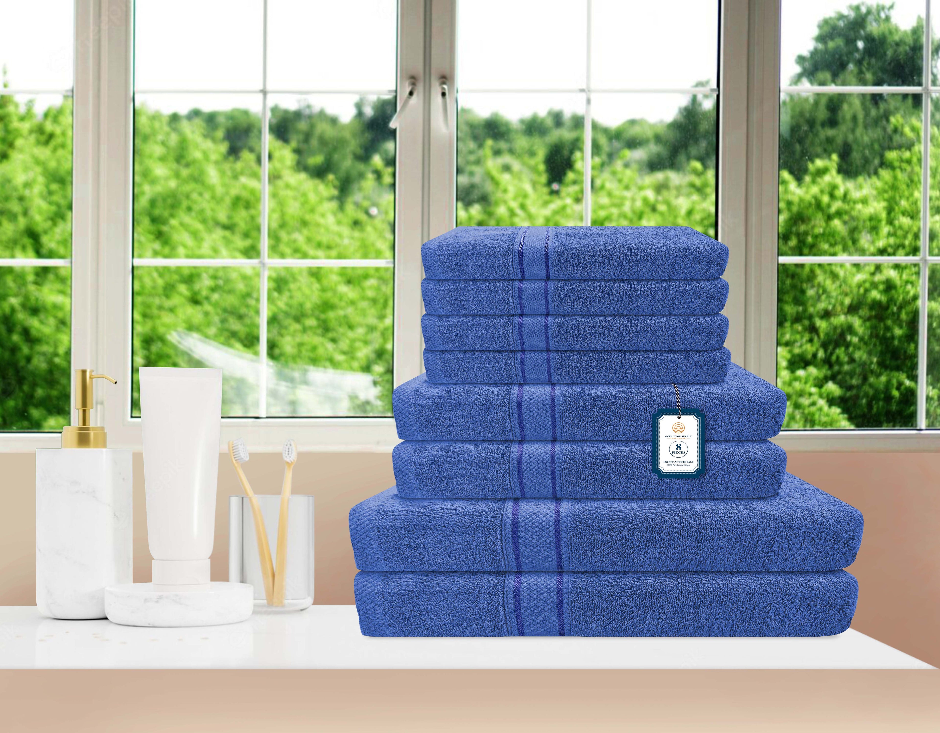 Pack of 8 Towels Set