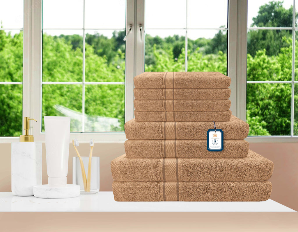 Pack of 8 Towels Set