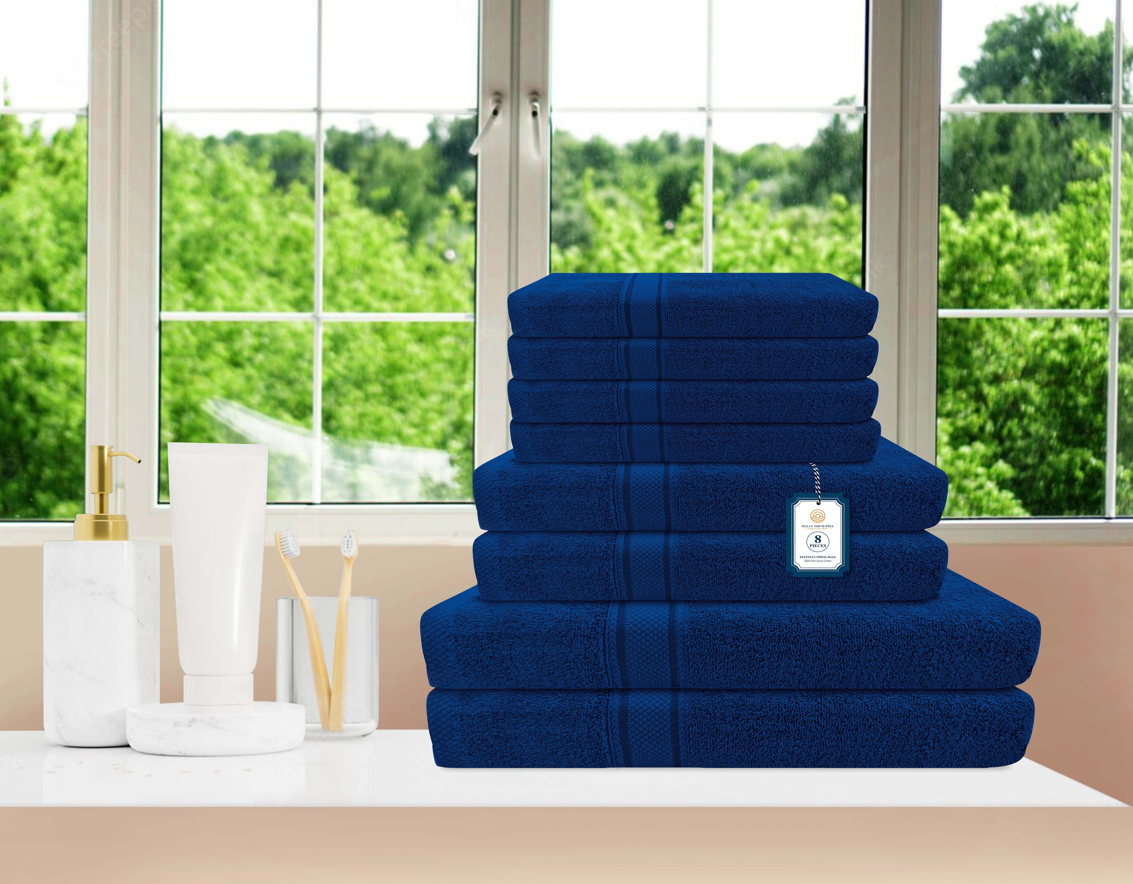 Pack of 8 Towels Set