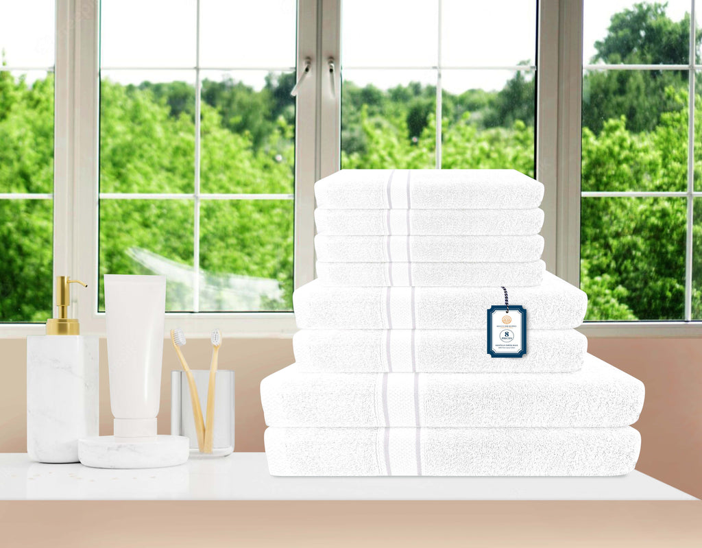 Pack of 8 Towels Set