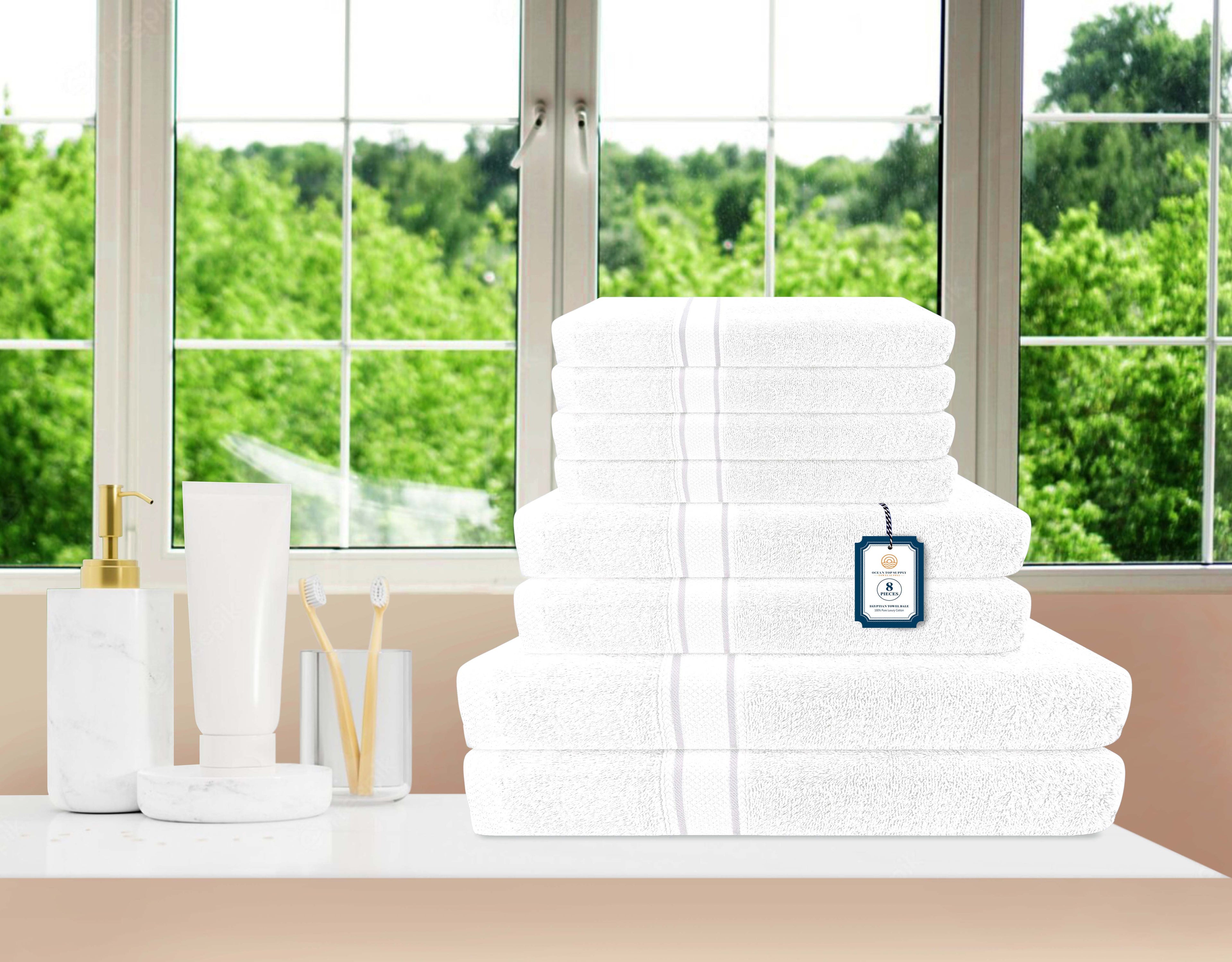 Pack of 8 Towels Set