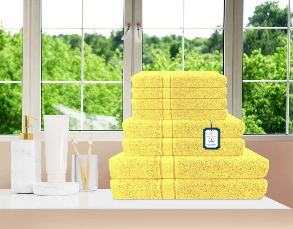 Pack of 8 Towels Set